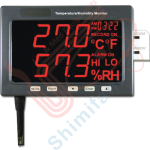 Humadity and Temperature Measurment Display Screen